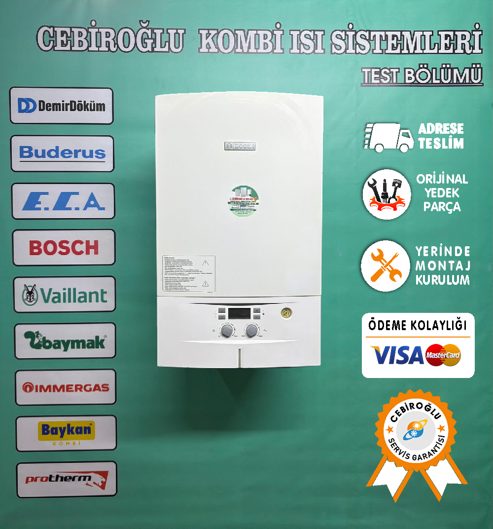 BOSCH Condens Yoğuşmalı - İkinci El Kombi