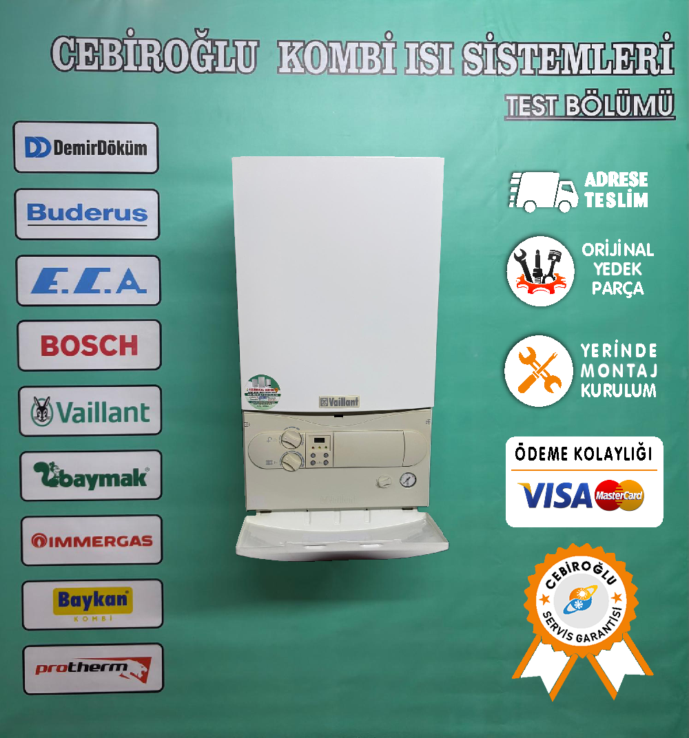 Vaillant Ledli (Hermetik) – İkinci El Kombi