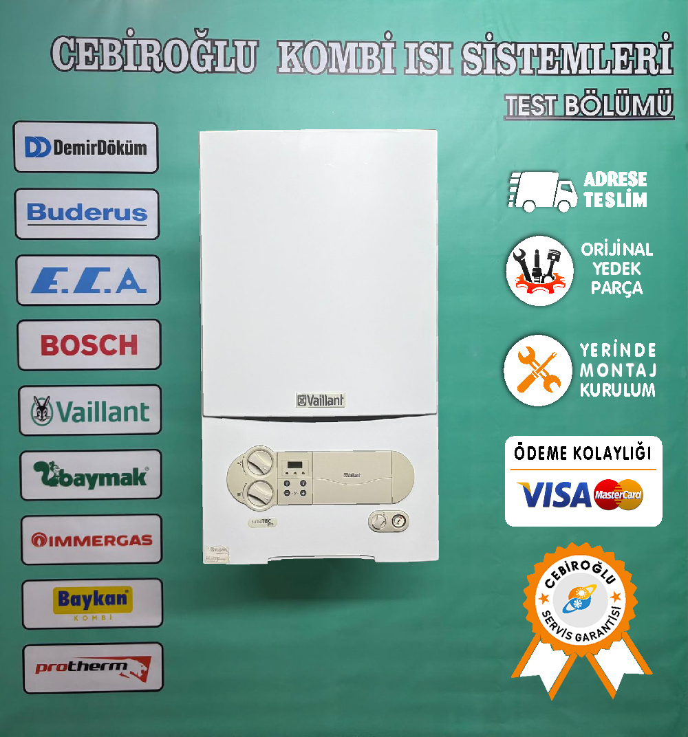 Vaillant Turbotec Pro (Hermetik) - İkinci El Kombi